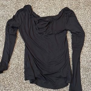 Mixture of short and long sleeves and a few tank tops